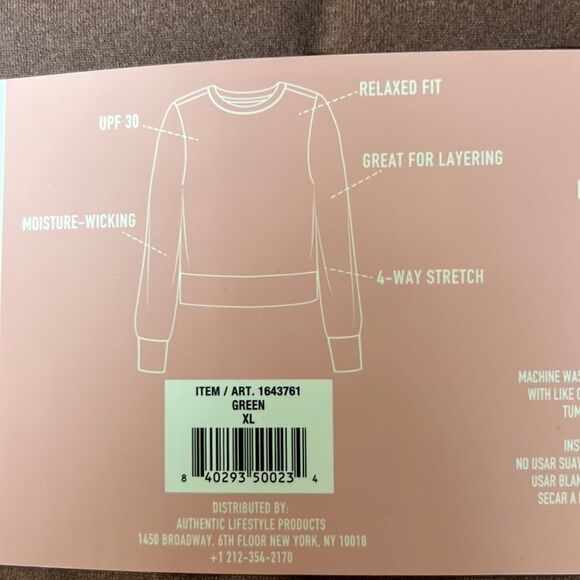 NWT Lukka Lux Ladies Long Sleeve Active Tee 2 Pack - Picture 4 of 4